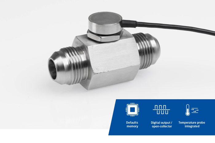 Smart Pickoff for digital data transmission from turbine flow meters