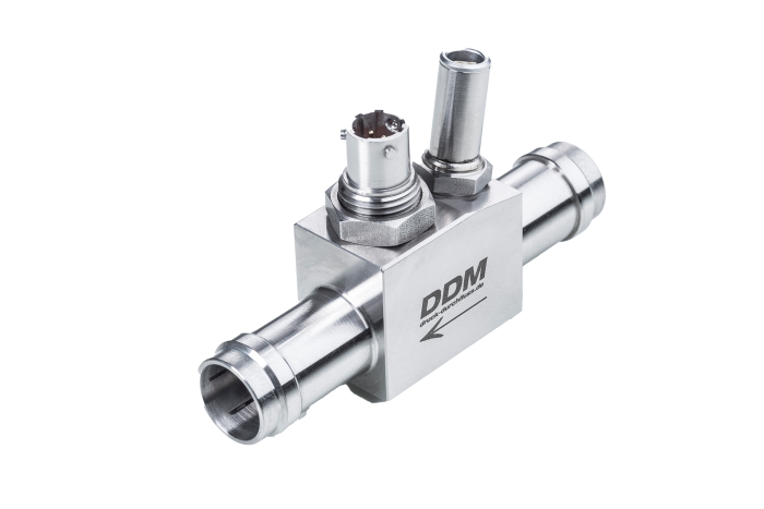 Messturbine mit Widerstandsthermometer Pt100 bzw. Pt1000