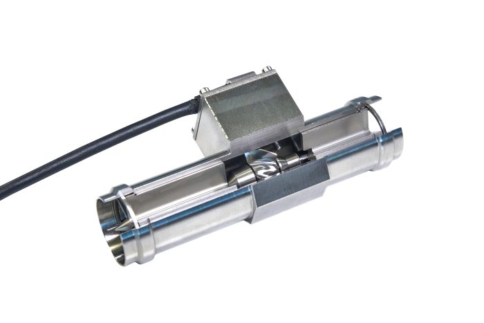 Messturbine mit Thermoelement