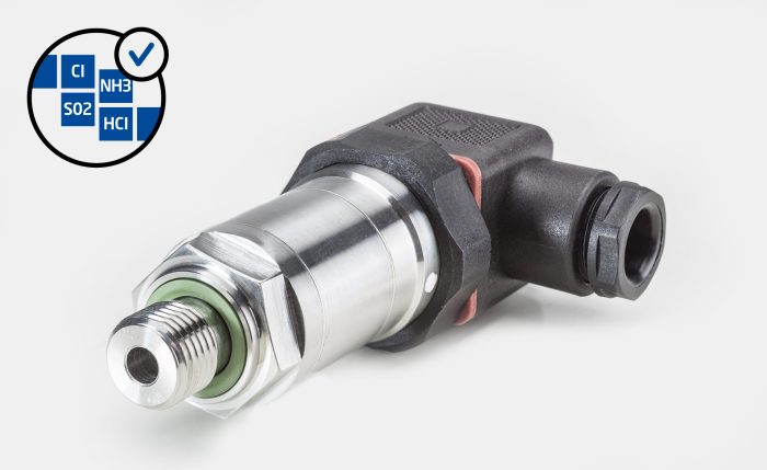 Drucktransmitter PX25 eignet sich auch für aggressive Gase | PX25 pressure transmitter is also suitable for aggressive gases